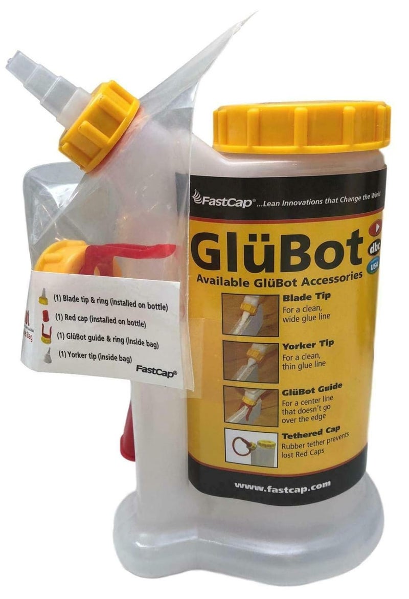 FastCap GluBot Glue Applicator - 16oz, Unique Two-Chamber Design for Clean Application - Image 3